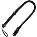Persuasion XL Suede Real Leather Bull Whip - 42 Inch