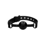 Ouch! Breathable Luxury Ball Gag - Black