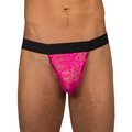 Cheeky Exposure Pink Lace Jock Strap