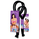 Sportsheets Twisted Love Ties - Bondage Wrist Submission Restraint in Black