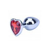 Precious Metals Heart Shaped Butt Plug