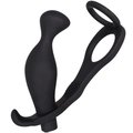 Pinpoint Deep-Spot Butt Plug with Cock & Ball Ring