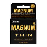 Trojan Magnum Thin Condoms - 3 Pack