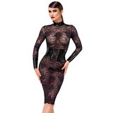 Noirelle Lace Corset Midi Dress