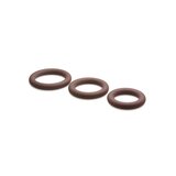 Jock Discrete Silicone Cock Ring Set - Chocolate