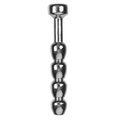 Drill Bit Steel Through-Hole Penis Plug – 6, 8, or 10mm - 10MM