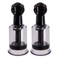 Twister Black Nipple Suckers - MEDIUM