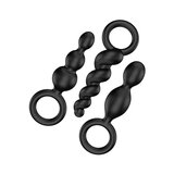 Satisfyer Booty Call Plugs - Black
