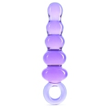 Lovehoney Beaded Sensual Glass Dildo 5 Inch