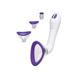 Bloom - Intimate Body Pump - Automatic - Vibrating - Rechargeable - Purple/White
