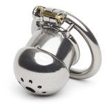 Master Series Exile Stainless Steel Locking Chastity Cage