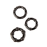 Black Cock Rings 3 Pack