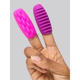 Lovehoney Ignite Silicone Textured Finger Stimulators  - Pink