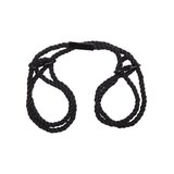 Merci - Restrain - 6mm Hemp Wrist or Ankle Cuffs - Black