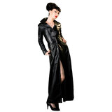 Leather Luxury Long Coat