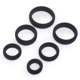 Boners Comfort Fit Silicone Cock Ring Set (6 Pack)