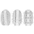 Squeeze & Tease Stretchy Masturbator Cups - SWIRL