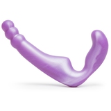 Doc Johnson Platinum The Gal Pal Strapless Strap-On Double Dildo 5 Inch