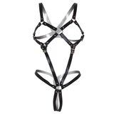 Leatherette Vixen Full Body Harness - One Size