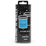 Clone-A-Willy Dark Blue Glow In the Dark Silicone Refill