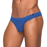 Male Power Blue Seamless Sleek Thong