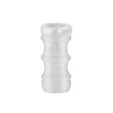 Mood Pleaser Beaded Stroker - White