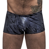 Male Power Blue Snakeskin Boxers