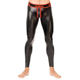 Men's Leggings in Black & Red