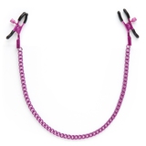 Metallic Pink Adjustable Nipple Clamps