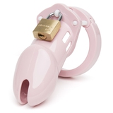 CB-6000 Pink Male Chastity Cage Kit