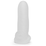 Perfect Fit Fat Boy Micro Ribbed 5.5 Inch Penis Sleeve with Ball Loop