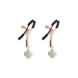 Bound Glow in the Dark Nipple Clamps - G4 - Rose Gold