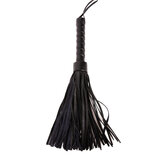 Black Petite Leather Flogger