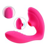 Clitoral Sucking G Spot Vibrator 10 Mode Silicone Pink