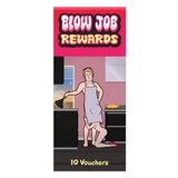 Blowjob Rewards Vouchers