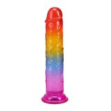 Crystal Jellies® - 7 Inch Dong - Rainbow
