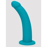 Lovehoney Curved Silicone Suction Cup Dildo 8 Inch - Green
