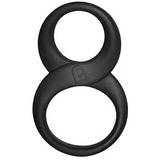 Rocks Off 8 Ball Cock and Ball Ring-black