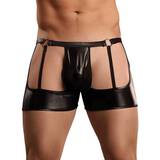 Male Power New Extreme Wet Look Garter Shorts