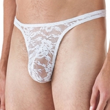 Male Power Stretch Lace Sexy Thong