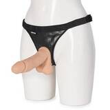 Doc Johnson Unisex Vac-U-Lock Ultra Harness Kit with Ultraskyn 8 Inch Dildo