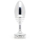 DOXY Ribbed Aluminium Butt Plug 4 Inch