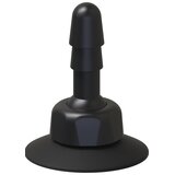 Vac-U-Lock™ Deluxe 360° Swivel Suction Cup Plug - Black