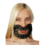 Leather Hannibal Mouth Mask - One Size
