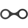 Quickie Cuffs Silicone Handcuffs Large - Black