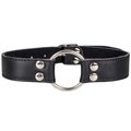 Mouth Anchor Faux Leather O-Ring Collar