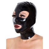 Women's Black Latex Hood