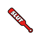 Slut Paddle Enamel Pin