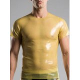 Latex T-Shirt In Transparent Natural