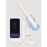 Lovense Spinel App Control Compact Warming Sex Machine - White